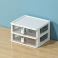 thumbnail image 1 of XGFHYJEH Tabletop Storage Organizer, Desktop Storage Bins, Desktop Organizer, Desktop Storage Box with Drawer, 1 of 6