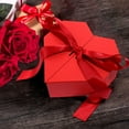 thumbnail image 1 of XGFHYJEH Valentine's Day Gift Box with Satin Ribbon, Heart Shaped Gift Box, Perfect for Valentine's Day Gift, 1 of 5