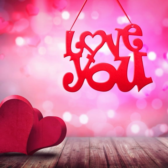 XGFHYJEH Valentine's Day Wall Decor, Valentine's Day Hanging Decorations, Valentine's Day Decor, Valentines Day Decorations