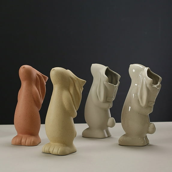 XGFHYJEH Vase, Flower Vase, Vase Decor, Spring Vase, Short Vase, Bouquet Vase, Flower Vases Clearance, Flower Vase Decor, Vase Decorations Clearances, Ceramics Vase