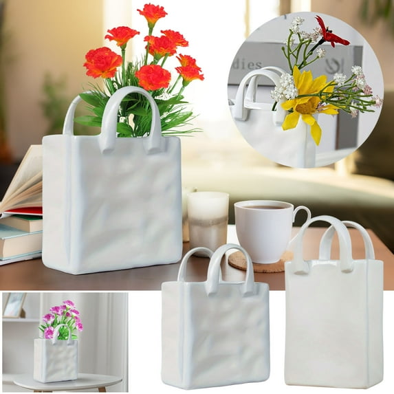 XGFHYJEH Vase, Flower Vase, Vase Decor, Spring Vase, Short Vase, Bouquet Vase, Flower Vases Clearance, Flower Vase Decor, Vase Decorations Clearances