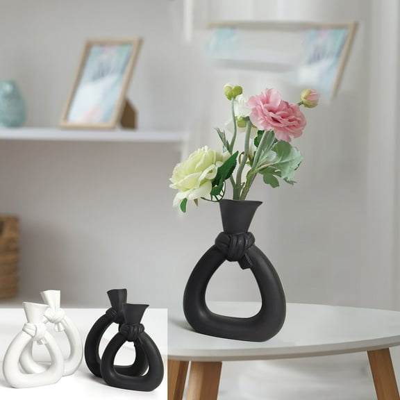 XGFHYJEH Vase, Flower Vase, Vase Decor, Spring Vase, Short Vase, Bouquet Vase, Flower Vases Clearance, Flower Vase Decor, Vase Decorations Clearances