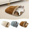 thumbnail image 1 of XGFHYJEH Warm Cat Sleeping Bag, Removable Cat Bed, Detachable Washable Pet Sleeping Bag, Pet Bedding for Small Animals, Pet Beds for Small Dogs Cats, 1 of 7