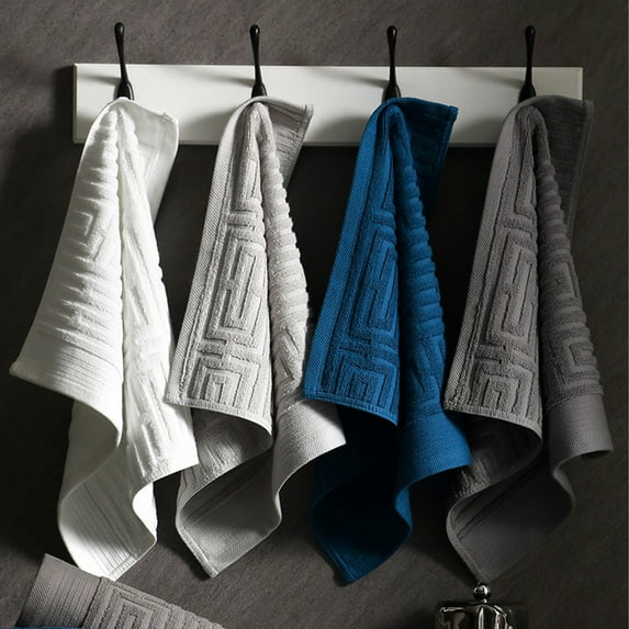 XGFHYJEH Washcloth, Face Towel, Washcloth Towels, Soft Washcloth, Small Thick Clearance Washcloth, Towel For Bath, Hand, Face, cotton, 34x34cm, Dark Gray