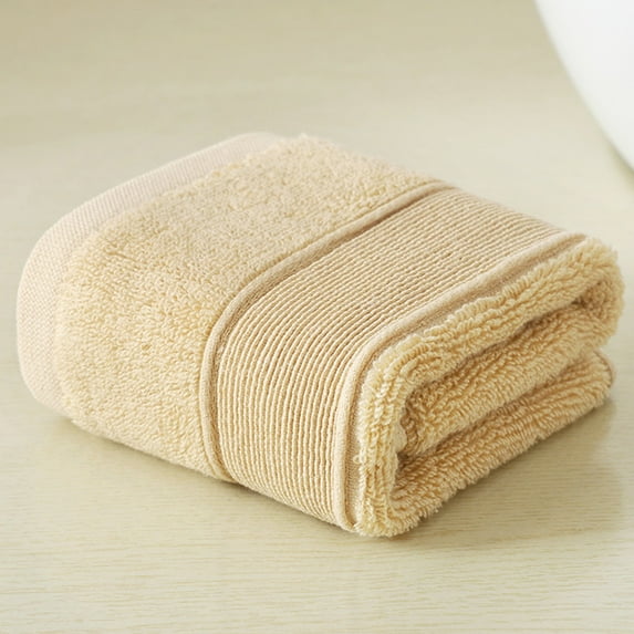 XGFHYJEH Washcloth, Face Towel, Washcloth Towels, Soft Washcloth, Small Thick Clearance Washcloth, Towel For Bath, Hand, Face, cotton, 35*35cm, Brown