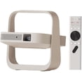 thumbnail image 1 of XGIMI Elfin Flip Plus Portable Projector, Google TV with Licensed Netflix, 500 ISO Lumens, 1080P Resolution Home Projector, Build-in Adjustable Stand, Lightweight and Compact Design, Screen Adaption, 1 of 8