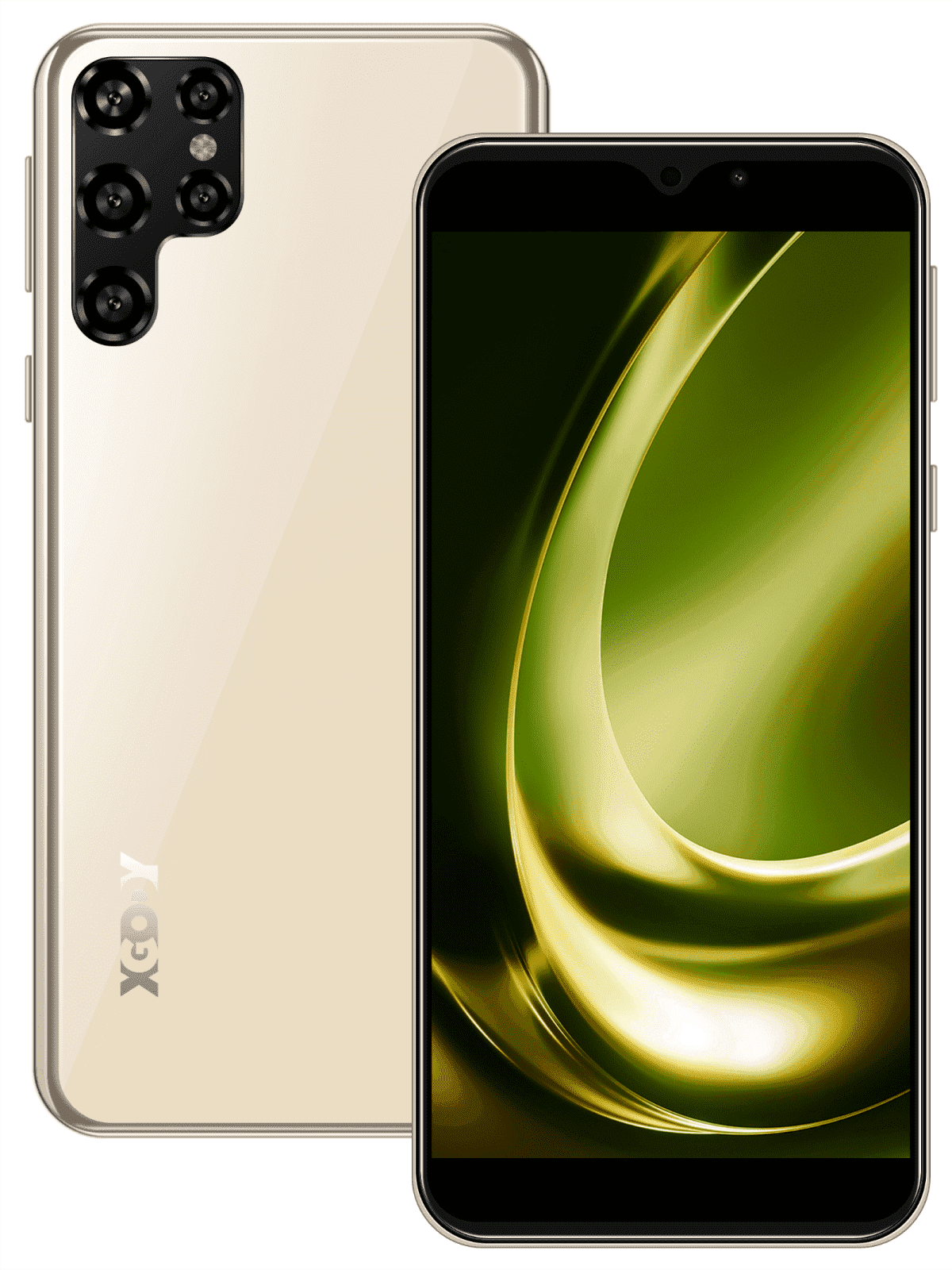 XGODY X60 4G T-Mobile Unlocked Android Phones, 16GB Unlocked Smartphone,6" IPS Cheap Cellphones,Gold