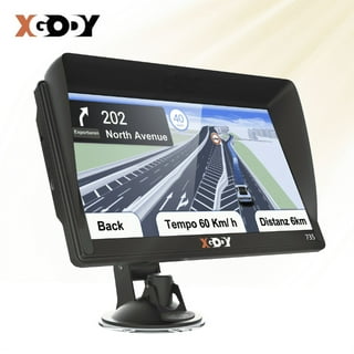 GPS Navigation for Car （9 Inch） Slimline Touch Screen Real Voice Direction  ，USA Edition 2024 (Free Lifetime Updates) Turn-by-Turn Voice and Lane