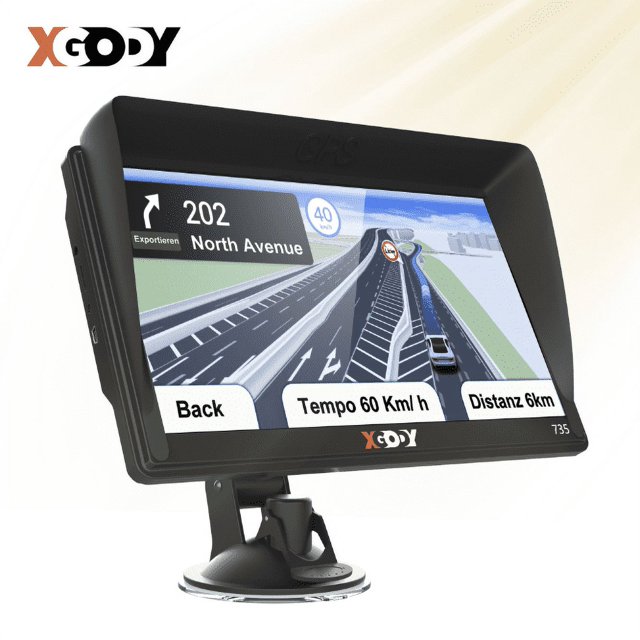 XGODY 7'' GPS Navigation for Car GPS Truck GPS Navigator for Trucker
