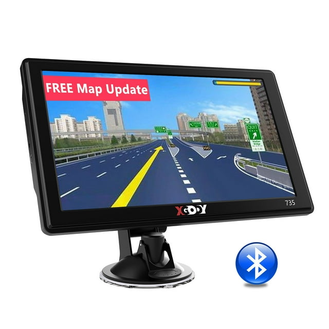 XGODY 7 inch GPS Navigation for Car with Bluetooth Truck GPS for Car