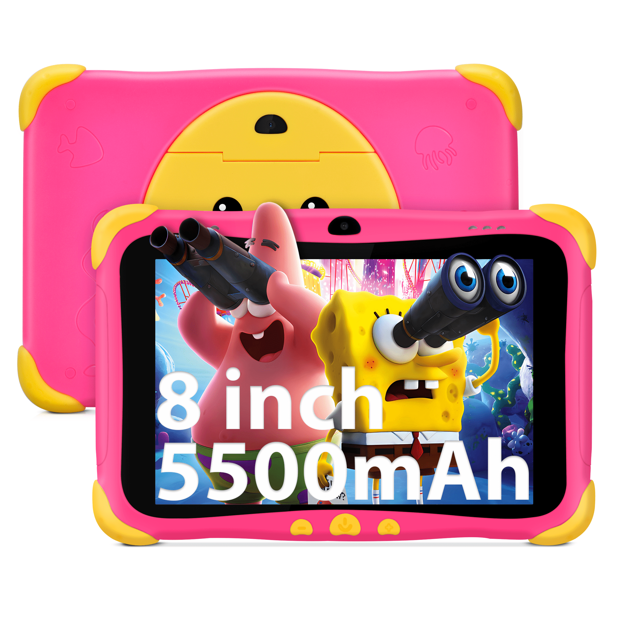 XGODY 8 inch Android Tablet for Kids,5500mAh Large Battery,Free IWAWA