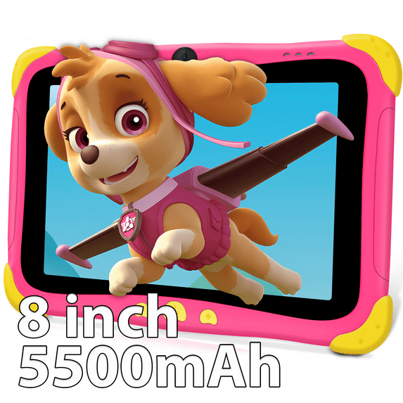 XGODY 8 inch Tablet for Kids,5500mAh Android 11 Kids Tablets,Parental Controls,Free IWawa Education APP,Eye Protection Mode,Educational Games