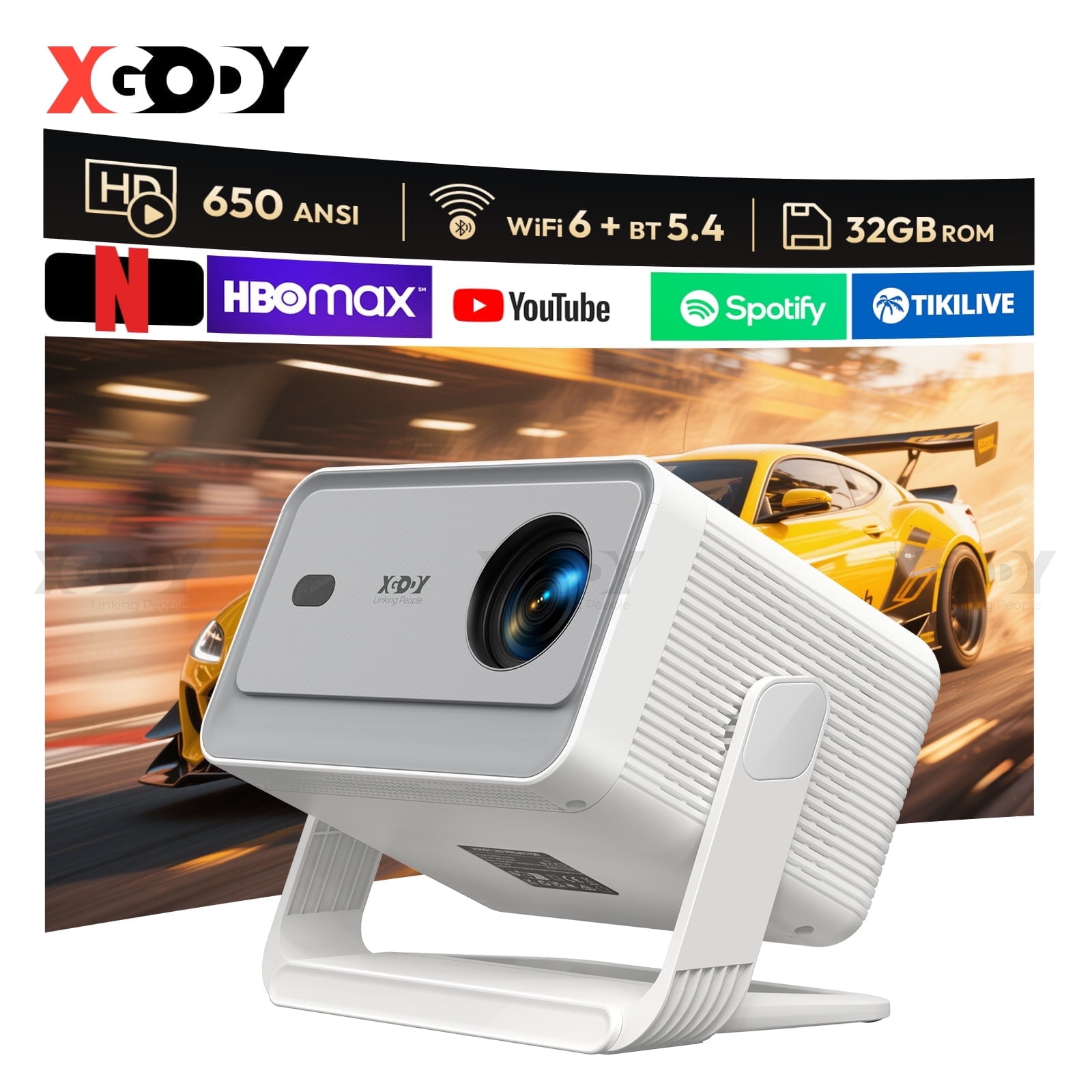 ポータブルプレーヤー iPhone6   34GB XGODY-Gimbal-A6-Pro-Smart-