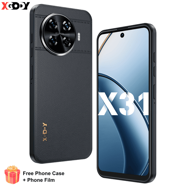 XGODY X31 4G T-Mobile Unlocked Andriod Phones,64GB,4250mAh Unlocked Cell Phone,6.52" Smartphone, Navy Blue