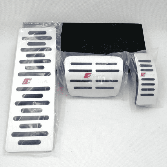 XGR Car Brake Pedal Cover, Non-Slip Performance Automotive Foot Pedal Pads Compatible with Audi A4L/A5/A6L/A7/A8L/Q5/Q7 (3 PCS)