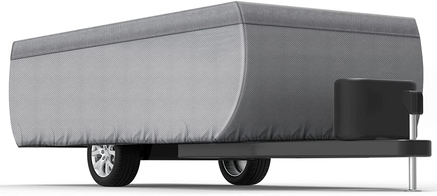 XGear Outdoors 6 Layers Pop Up Folding Camper Cover RV Cover Trailer