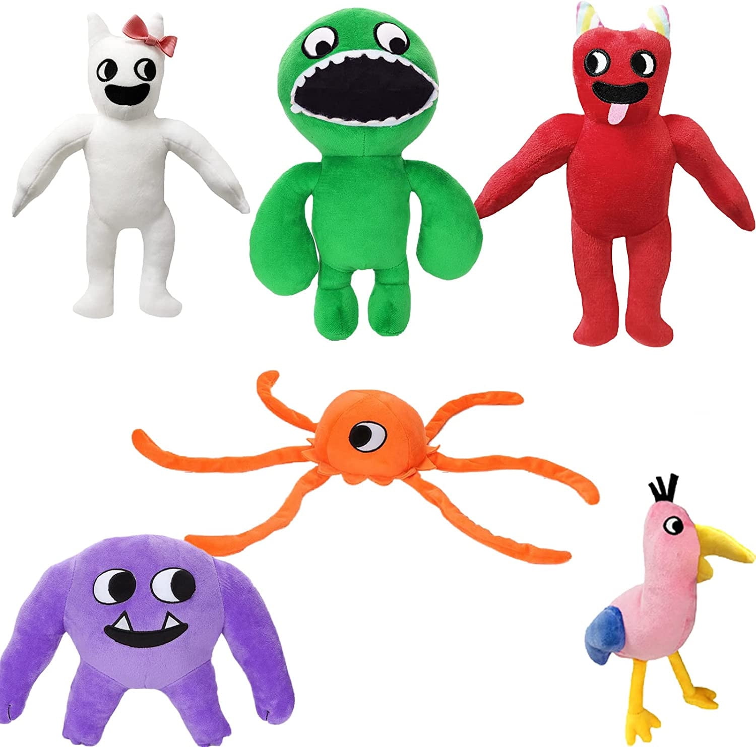 XGeek Ban Plush, Soft Monster Horror Game Garden of Banban, Suitable for  Gifts to Fans and Friends (A-6Pcs) - Walmart.com