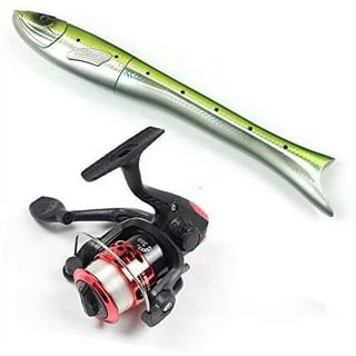 Pocket Collapsible Fishing Rod Reel Combo Pen Fishing Kit J9Y4