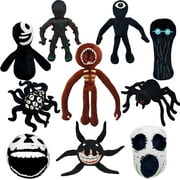 XGeek Plush Toys, Monster Horror Game PlushToys, Gifts for Game Fans Children and Adults, Christmas Birthday Party Gift (10Pcs)