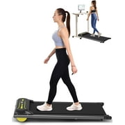 XGeek Remote Control Treadmill 2.5HP Treadmill Weight Capacity 265Lbs Electric Treadmill for Home, Office, Black