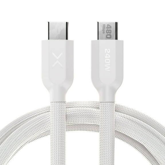 NOCO XGrid XC2: 240W USB-C to USB-C Cable  Type C Fast Charging Cord  USB-IF Certified, E-Marker Chip, 480Mbps Data  6-Foot