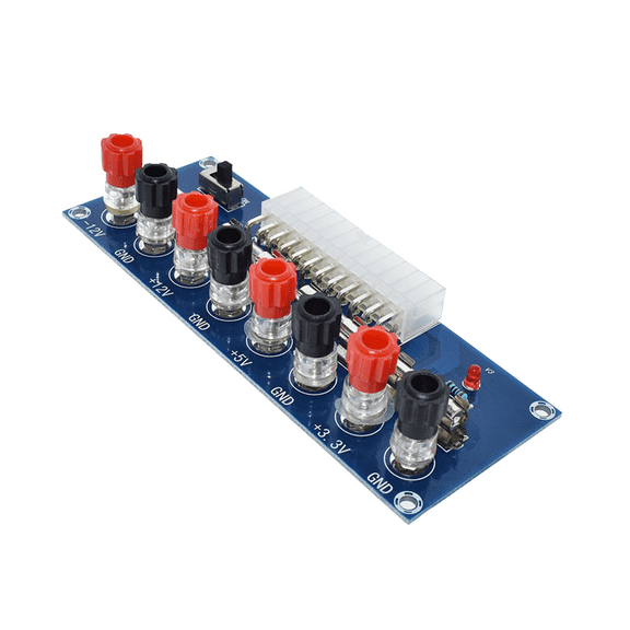 XH-M229 ATX Desktop PC Chassis Power Transfer to Adapter Board Power Supply Circuit Module 24Pin Output Terminal 24 Pin