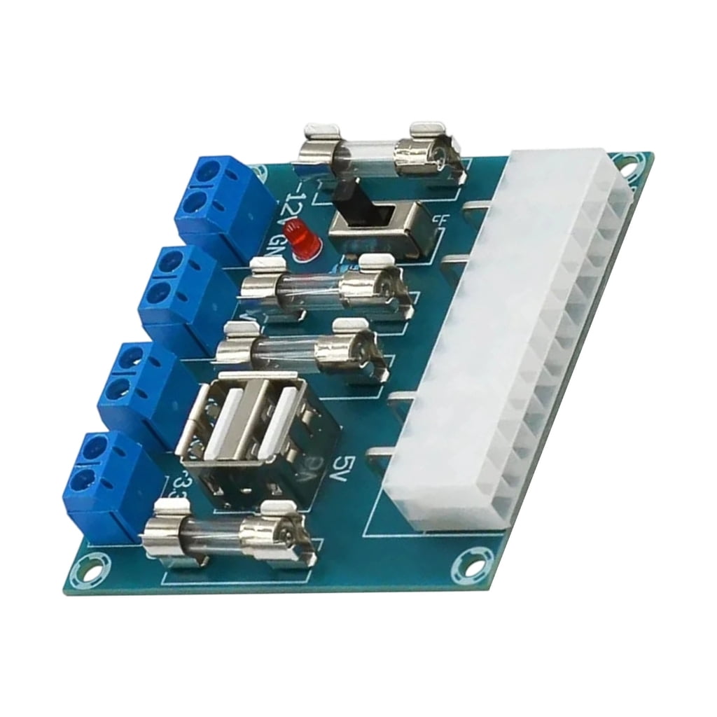 Computer Chassis Power Plug XH-M229 Desktop PC Chassis Power Supply Circuit Outlet Module 24Pin ...