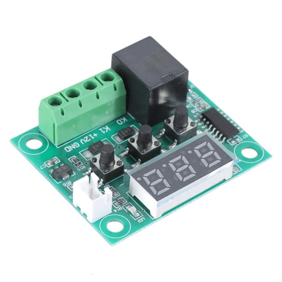 MOMOJIA -50-110°C XH-W1209 Mini Thermostat Temperature Controller Incubation Thermostat Temperature ControlSwitch Waterproof 12V