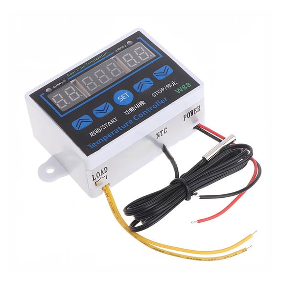 XH-W1411 12V 10A Digital LED Temperature Controller, Thermostat Control Switch Sensor W88 For Greenhouses Heating Cooling ,Easy to Install