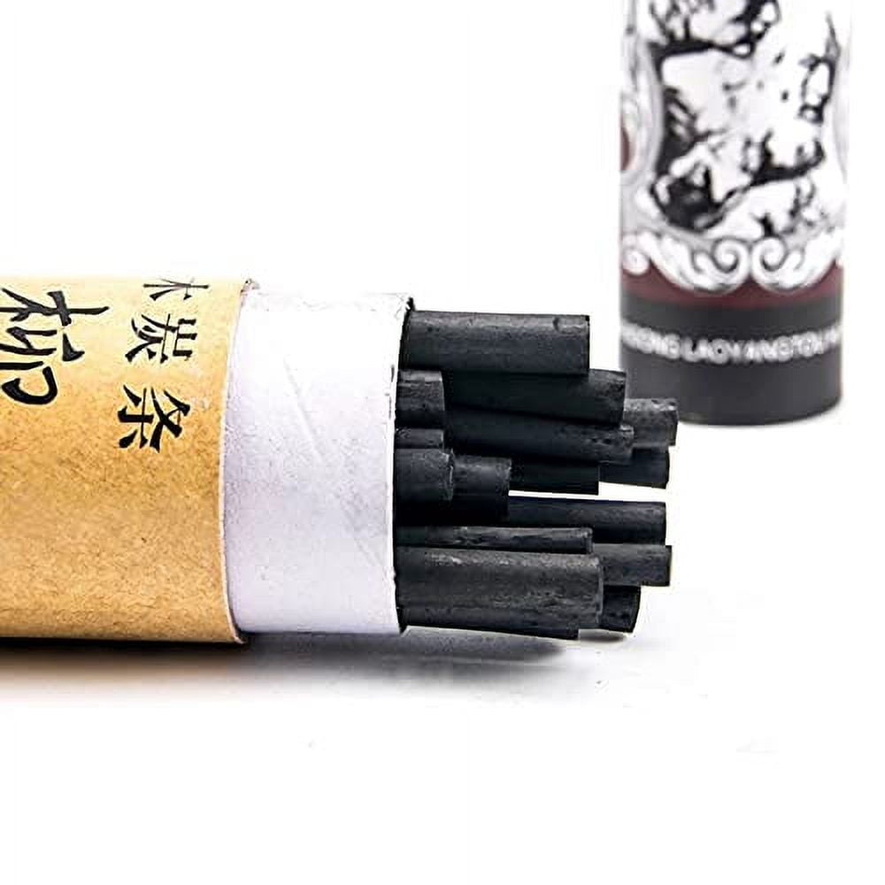 Artist Willow Charcoal Sticks Water Basic Natural Charcoal Cotton Charcoal  Sketch Pen Sketch Charcoal Bar For School Art - AliExpress