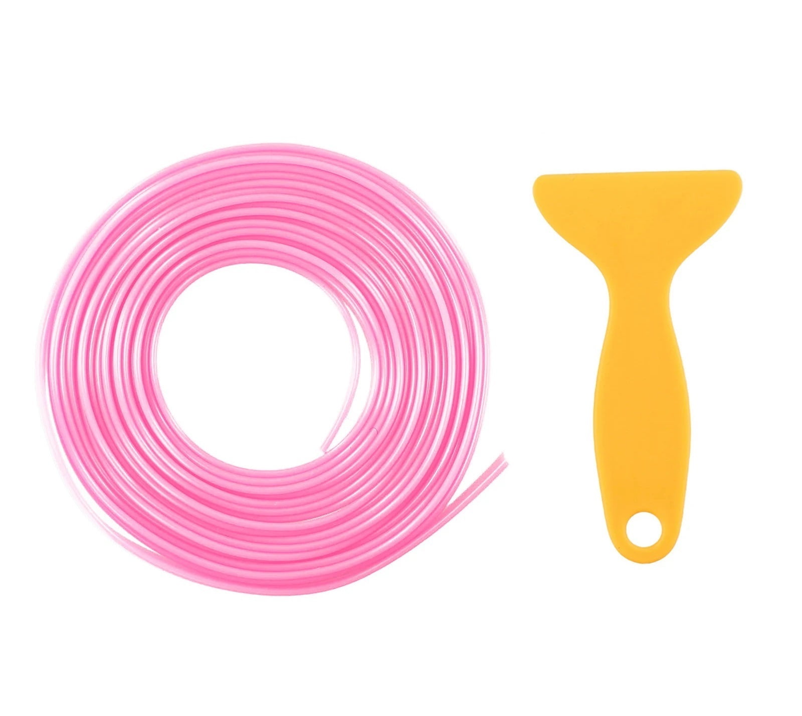 XHHTING 5M for Universal Pink Points Edge Gap Door Panel Molding Line Trims, Cars Interior Trim Line Strip, Gap Fillers Seal Strip