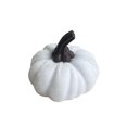 thumbnail image 1 of XHKUYI Halloween Artificial Velvet Pumpkins 4 inch, Fall Velvet White Pumpkins Decor, Fake Fabric Pumpkins for Fall Thanksgiving Halloween Table Centerpiece Mantel Kitchen Decor, 1 of 7