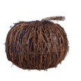 thumbnail image 1 of XHKUYI Halloween Wicker Pumpkin Decor 9.8 inch, Rustic Handmade Woven Grapevine Pumpkin, Halloween Centerpiece for Table, Mantel & Farmhouse Home, 1 of 4