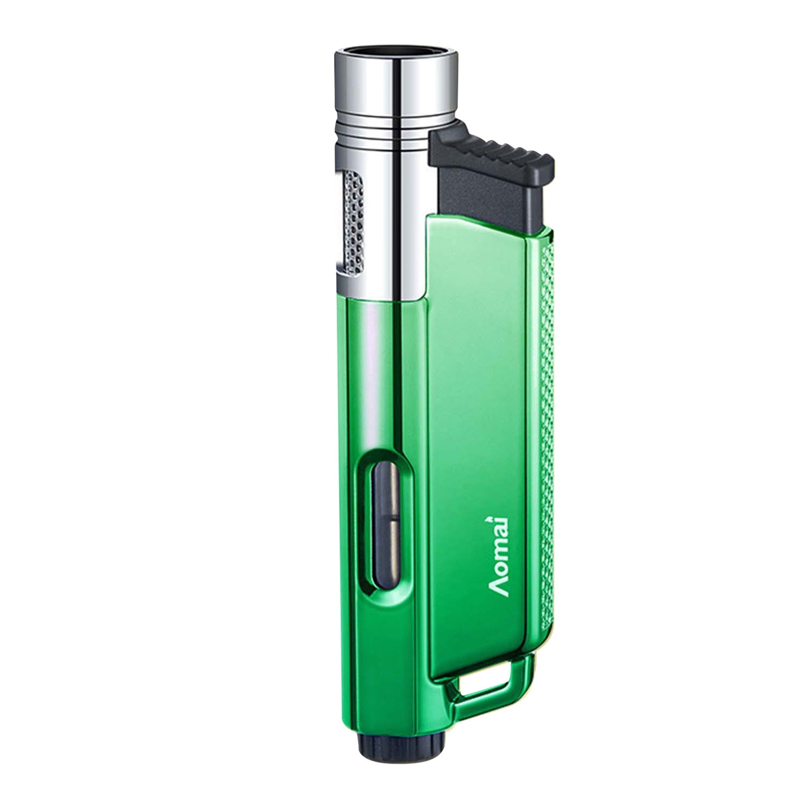 XHLQCBL Lighters, Direct Charging Lighter Plastic Metal Visible Compartment Windproof New