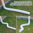 thumbnail image 1 of XHSGX Flexible Plastic Drain Extension Pipe with Rotating Connector - Heavy-Duty Corrosion-Resistant PE Inner & PVCLikeOuterExpandable/Retractable Hose for Yard, Garden, Home Drainage - Residential, 1 of 6