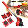 thumbnail image 1 of XHSGX Heavy-Duty Moving Kit, Furniture Lifters, Furniture Slide Tracks, Heavy Duty Moving Tools, Castor Base for Large Items, Easy Redesign and Rearrange Living Space Sofa, 1 of 6