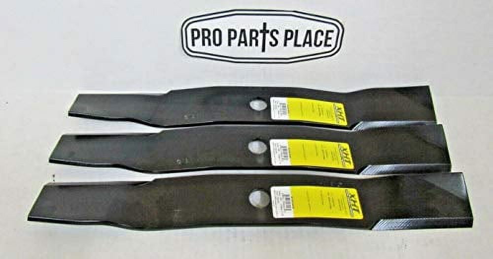 XHT 3 USA Blades Compatible with John Deere M136195 54" Z840A Z915B