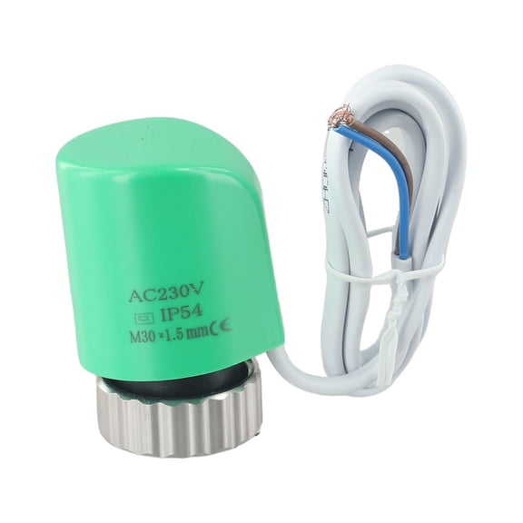 XHWshop 230V Normally Closed M30*1.5mm Electric Thermal Actuator For Underfloor Heating TRV Thermostatic Radiator Valve Normally Open