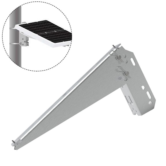 XHWshop 30 Photovoltaic Bracket Single Solar Panel Pole Mount Wall Solar Mount For Maximum Solar Panel Efficiency