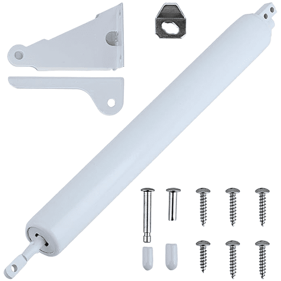 XHWshop Adjustable Pneumatic Door Closer for Screen Security Storm Doors with Hold Open