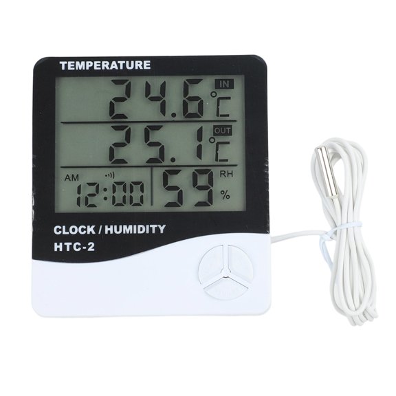 XHWshop Aquarium Thermometer Digital with External Probe and Wide Temperature Range