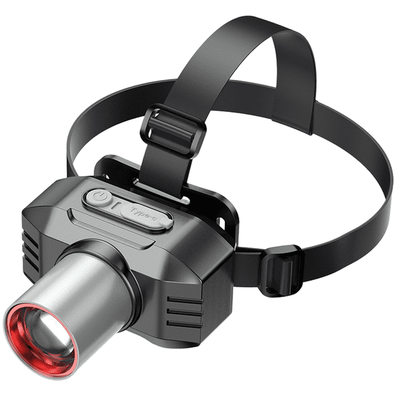 XHWshop LED Work Light Headlamp 300LM Brightness with 60 Degree Tilt and USB Charge