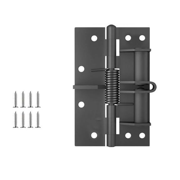 XHWshop Self Closing Door Hinges Automatic Stopper Door Closer Hydraulic Buffer Window Cabinets Automatic Rebound Hinges Hardware