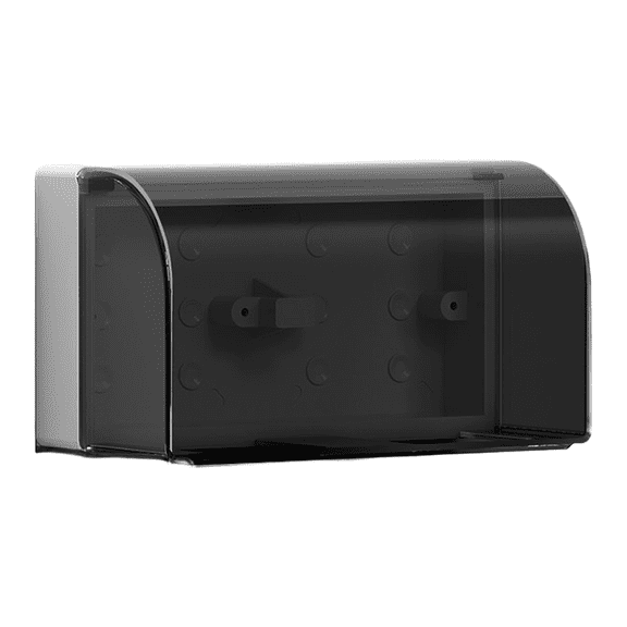 XHWshop Surface-Mount Waterproof Electrical Box, Requires Recessed Socket, Dual 86 Model