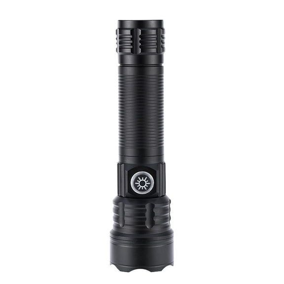 XHWshop USB Powerful Flashlight Torch Super Bright Rechargeable Zoom LED Tactical Torch