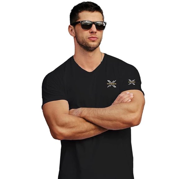 XHitman® Unisex Adult Ultra 100% Cotton T-Shirt Black Color