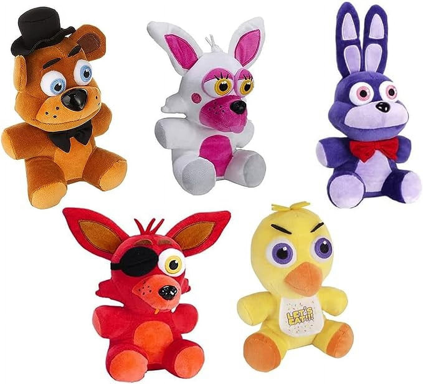  Foxy FNAF Nights Plush Toys - Bonnie Plush Stuffed Animal  Rabbit Plush Toy for Children, Boys & Girls Gift, Purple, 10 Inches : Toys  & Games