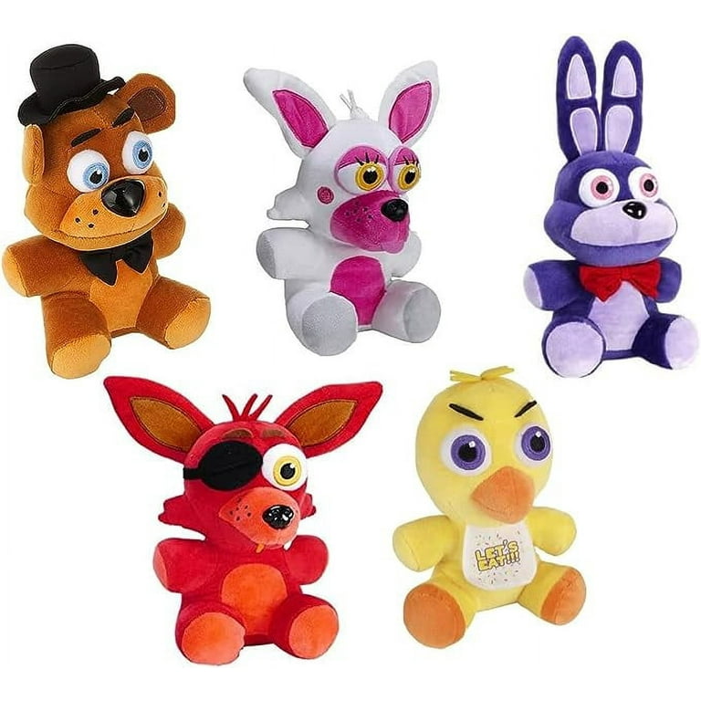 XHtang Five Nights at Fre_ddy's Plushies，Five Nights at Fre_ddy's  Plush，FNAF Plushies，Gift for FNAF Plush Game Fans-A