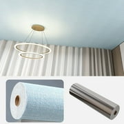 XIA0LE 3D Foam Cotton Wallpaper Texture Peel And Stick Waterproof Wallpaper, Length 19.6" Width 197" Per Roll, Suitable For Living Room And Bedroom Wall Decoration Tenant (Blue)