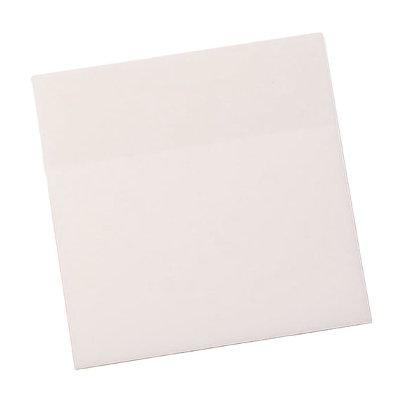 XIA0LE 50 Sheets Transparent Sticky Notes, 7.6x7.6cm Clear Sticky Notes Pads, Waterproof Self-Adhesive Translucent Sticky Notes For Annotating Books, See Through Sticky Notes For Office